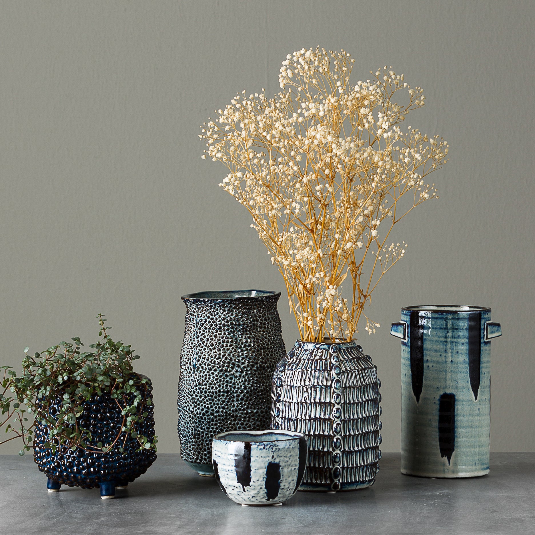 Dots stentøj urtepotte